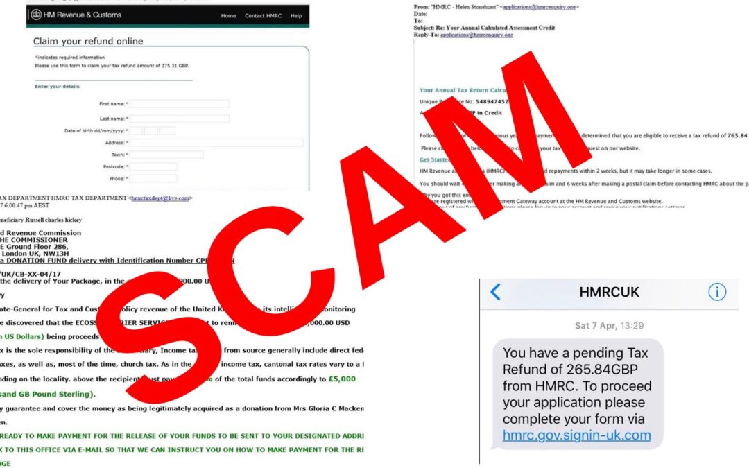 HMRC Refund Scams – Must Read Guidelines and Reminder from GMP Drivercare